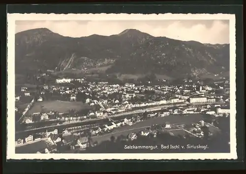 AK Bad Ischl, Gesamtansicht vom Siriuskogl