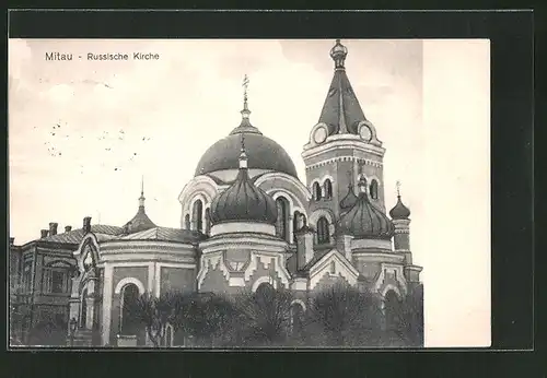 AK Mitau, Russische Kirche