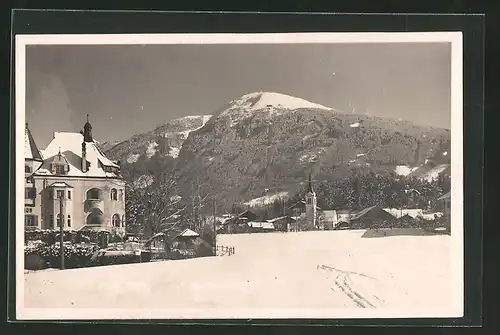 AK Igls, Blick zur Kirche