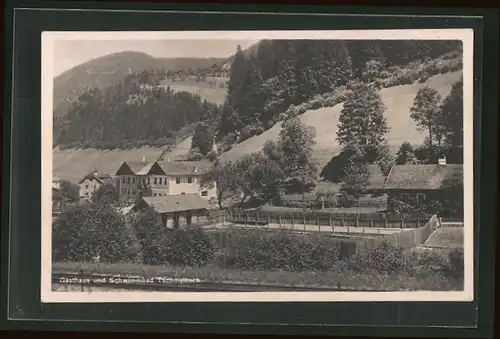 AK Hüttau, Gasthaus und Schwimmbad