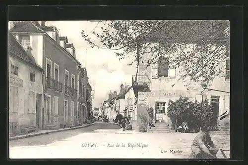 AK Givry, Rue de la Republique