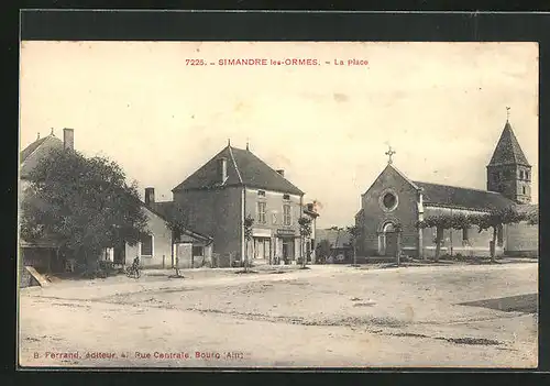 AK Simandre-les-Ormes, La Place