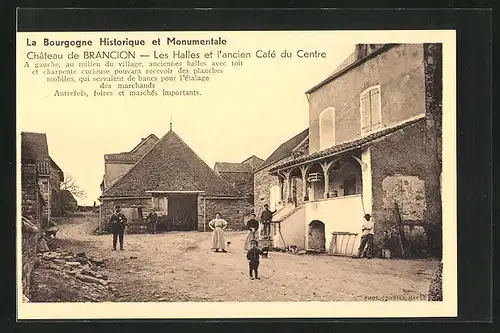 AK Brancion, Les Halles et l`ancien Cafe du Centre