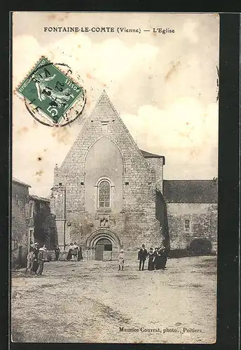 AK Fontaine-le-Comte, l'Eglise