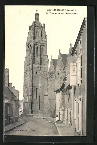 AK Bressuire, la Tour et la Rue Notre-Dame