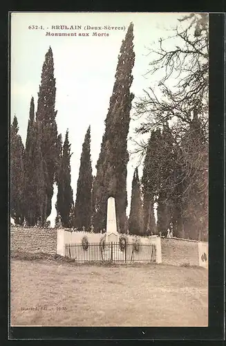 AK Brulain, Monument aux Morts