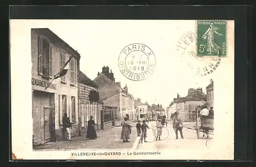 AK Villeneuve-le-Guyard, la Gendarmerie