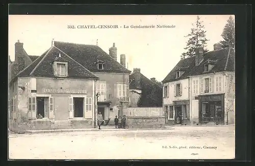 AK Chatel-Censoir, la Gendarmerie Nationale