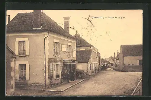 AK Chemilly, Place de l'Eglise