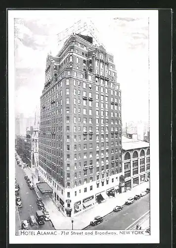 AK New York, NY, Hotel Alamac, 71st Street and Broadway