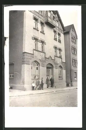 Foto-AK Saulgau, Wohnhaus Fam. Kurfürst 1931