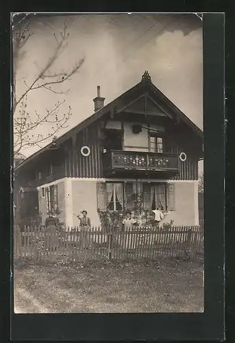 Foto-AK Bad Tölz, Haus Bairawieser Strasse 16, 1926