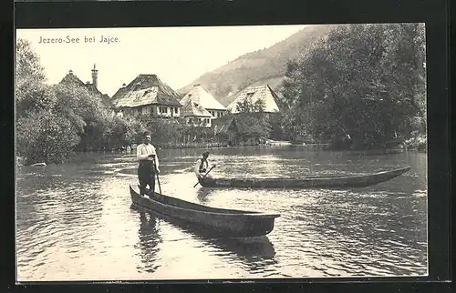 AK Jajce, Gondelfahrt auf dem Jezero-See