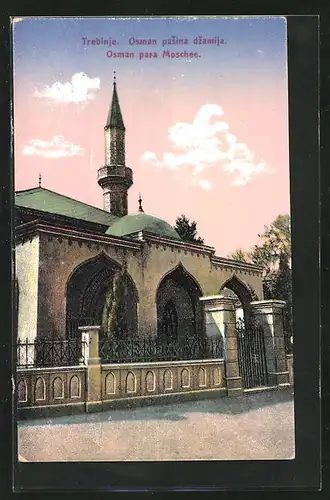 AK Trebinje, Osman pasa Moschee