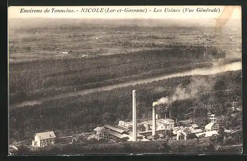 AK Nicole, Les Usines, vue generale
