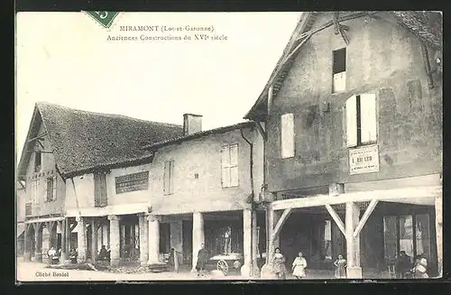 AK Miramont, Anciennes Constructions du XVIe siecle
