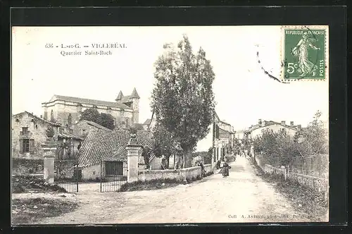 AK Villeral, Quartier Saint Roch