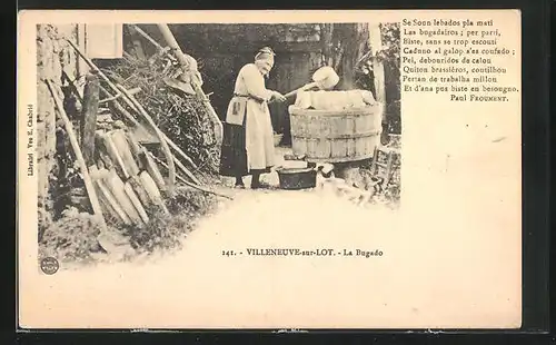 AK Villeneuve-sur-Lot, La Bugado