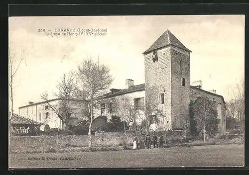 AK Durance, Chateau de Henry IV., XVe siecle
