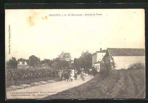 AK Beaupuy, Arrivee de Duras
