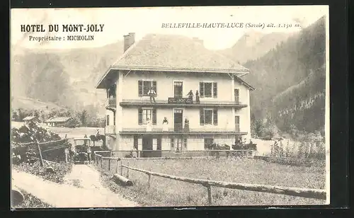 AK Belleville-Haute-Luce, Hotel du Mont-Joly