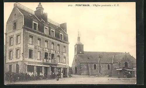 AK Pontmain, L`Eglise paroissiale