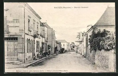 AK Ballée, Rue de Chemeré