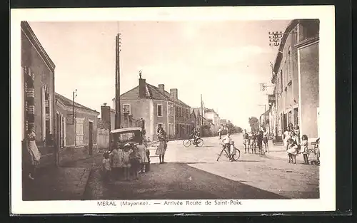 AK Meral, Arrivée Route de Saint-Poix