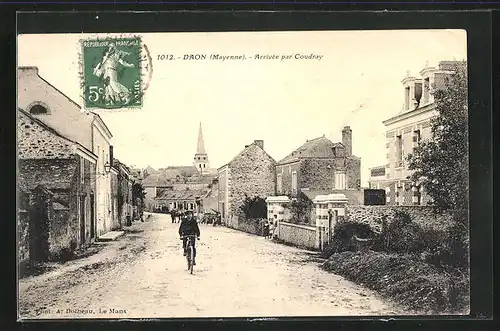 AK Daon, Arrivée par Coudray