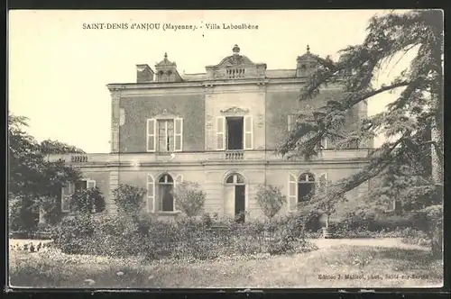 AK Saint-Denis-d'Anjou, Villa Laboulbéne