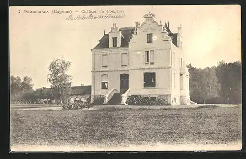 AK Pommerieux, Chateau de Fougeray