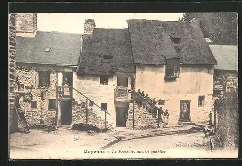 AK Mayenne, le Pressoir, ancien Quartier
