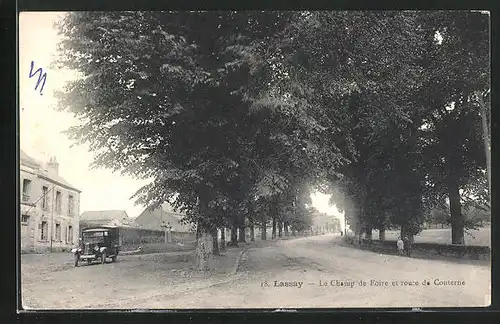 AK Lassay, le Champ de Foire et route de Couterne