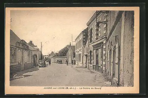 AK Juigne-sur-Loire, Le Centre du Bourg