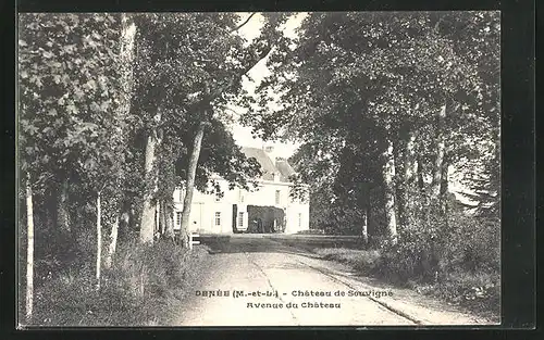 AK Denee, Chateau de Souvigne, Avenue du Chateau