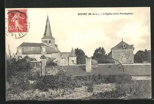 AK Distré, l'Eglise et le Presbytére