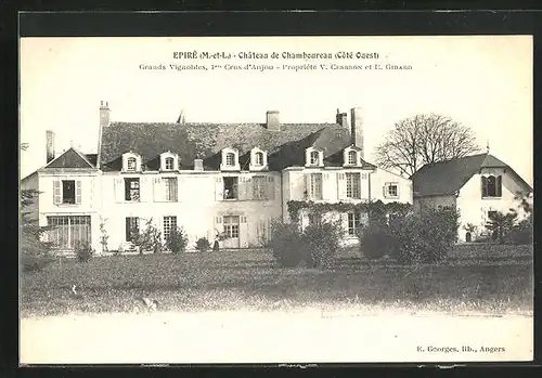 AK Epiré, Chateau de Chamboureau