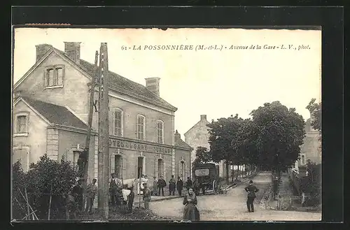 AK La Possonniére, Avenue de la Gare