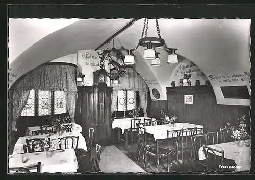 AK Wien, Restaurant, Innenansicht, Schwertgasse 3