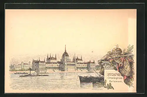 Lithographie Budapest, Országház
