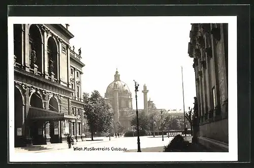 AK Wien, Am Musikvereins-Gebäude