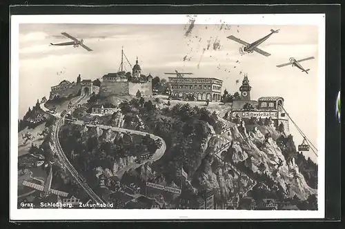 AK Graz, Zukunftsbild vom Schlossberg