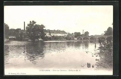 AK Gueugnon, Pont sur l'Arroux