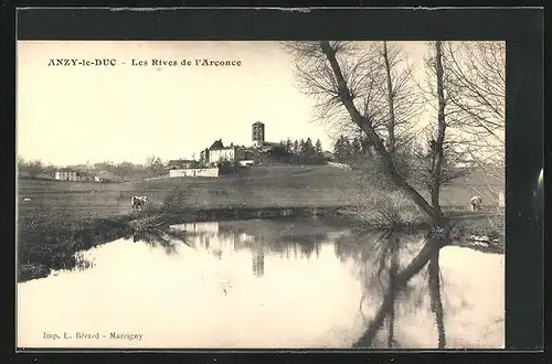 AK Anzy-le-Duc, les Rives de l' Arconce