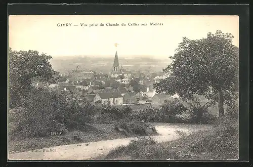 AK Givry, vue prise du Chemin du Cellier aux Moines