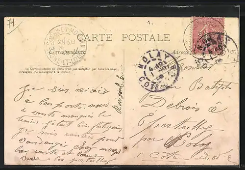 AK Cussy-en-Morvan, Vue générale