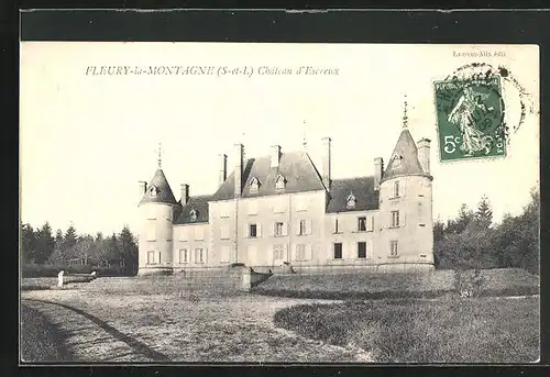 AK Fleury-la-Montagne, Chateau d'Escreux