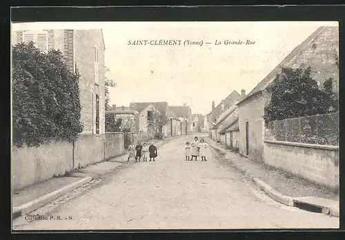 AK Saint-Clément, la Grande-Rue