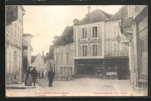 AK Saint-Bris, Place du Marché