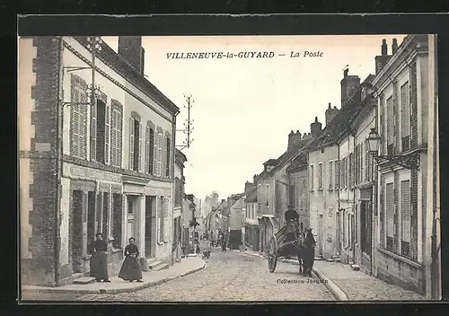 AK Villeneuve-la-Guyard, la Poste